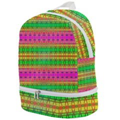 Peace And Love Zip Bottom Backpack by Thespacecampers