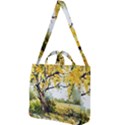 Landscape Painting Meadow Garden Square Shoulder Tote Bag View1