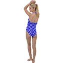 Portuguese Tiles Vibes Plaids Go with the Flow One Piece Swimsuit View2
