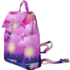 Landscape Illustration Illustrator Buckle Everyday Backpack