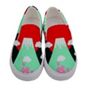 Mount Fuji Japan Landscape Volcano Women s Canvas Slip Ons View1