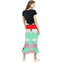 Mount Fuji Japan Landscape Volcano Maxi Fishtail Chiffon Skirt View2