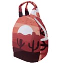 Artistic Digital Landscape Art Travel Backpacks View1