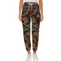 Oriental Traditional Seamless Pattern Cropped Drawstring Pants View1