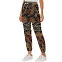 Oriental Traditional Seamless Pattern Cropped Drawstring Pants View2