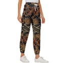 Oriental Traditional Seamless Pattern Cropped Drawstring Pants View3