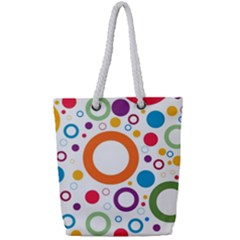 Wallpaper Full Print Rope Handle Tote (small) by nateshop