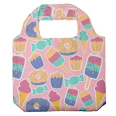 Ice-cream Premium Foldable Grocery Recycle Bag