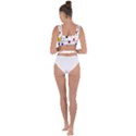Illustration Geometric Abstract Plates Mosaic Bandaged Up Bikini Top View2