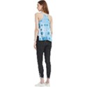 Illustration Virus Pattern Flowy Camisole Tank Top View2