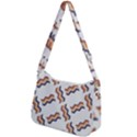 Illustration Abstract-art Diagonal Stripe Stripes Zip Up Shoulder Bag View2