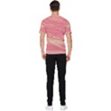 Illustration Graphic Pattern Texrure Pink Maeble Men s Short Sleeve Rash Guard View2