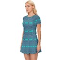Chevron Zigzag Pattern Women s Sports Wear Set View2
