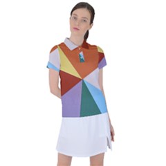Colorful Paper Art Materials Women s Polo Tee