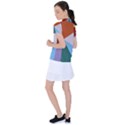 Colorful Paper Art Materials Women s Polo Tee View2