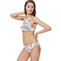 IM Fourth Dimension Black White 34 Banded Triangle Bikini Set View2