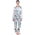 IM Fourth Dimension Colour 35 Satin Long Sleeve Pajamas Set View1
