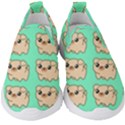 Puppy Pattern Wallpaper Dog Pet Kids  Slip On Sneakers View1
