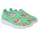 Puppy Pattern Wallpaper Dog Pet Kids  Slip On Sneakers View3