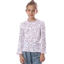 Illustration Background Pattern Texture Clock Kids  Frill Detail Tee View1