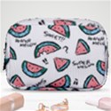 Illustration Watermelon Fruit Sweet Slicee Make Up Pouch (Small) View1