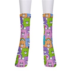 Care Bears Bear Background Cartoon Crew Socks