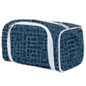 Abstract Illustration Background Rectangles Pattern Toiletries Pouch View1
