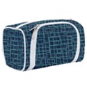 Abstract Illustration Background Rectangles Pattern Toiletries Pouch View2