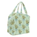 Background Pattern Green Cactus Flora Boxy Hand Bag View3