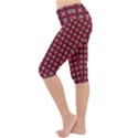 Kaleidoscope Seamless Pattern Lightweight Velour Cropped Yoga Leggings View2