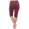 Kaleidoscope Seamless Pattern Lightweight Velour Cropped Yoga Leggings View4