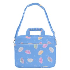Illustration Seashell Clam Pattern Art Design Macbook Pro 13  Shoulder Laptop Bag 
