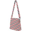 Patchwork Pastel Pattern Art Zipper Messenger Bag View2