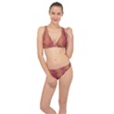 Pattern Watercolor Texture Classic Banded Bikini Set  View1