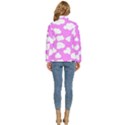 Purple Clouds  Women s Puffer Bubble Jacket Coat View4