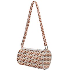 Geometric Tribal Pattern Design Mini Cylinder Bag