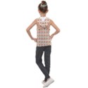 Geometric Tribal Pattern Design Kids  Sleeveless Hoodie View2