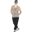 Brown Little Paws - Cute Cat Lover  Men s Sleeveless Hoodie View2