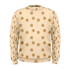 Gingerbread Star Men s Sweatshirt by artworkshop