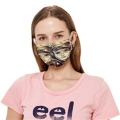 Artistic Venetian Mask Crease Cloth Face Mask (adult)