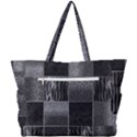 Gray Animal Print Simple Shoulder Bag View3