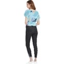 Leaves Leaf Nature Background Plant Butterfly Chiffon Blouse View2