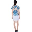 Flower Petal Branch Corolla Women s Sports Top View2