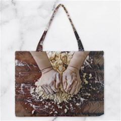 Bread Dough Zipper Medium Tote Bag