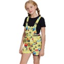 Seamless pattern vector industrial vehicle cartoon Kids  Short Overalls View2