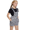 Weird Cute Fantasy Monsters Motif Pattern Kids  Short Overalls View3