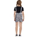Weird Cute Fantasy Monsters Motif Pattern Kids  Short Overalls View4
