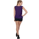 Background Pattern Texture Purple Bubble Hem Chiffon Tank Top View2