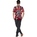 Mirror Fractal Men s Polo Tee View2