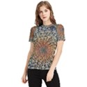 Mirror Fractal Women s Short Sleeve Rash Guard View1